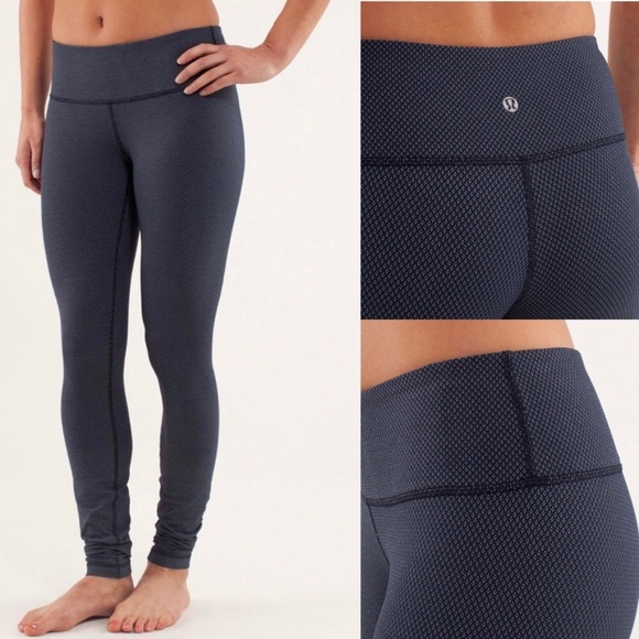 lululemon athletica Pants - Lululemon Wunder Under Legging Diamond Dot